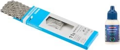 Shimano Kette CN-HG701-11 11-fach + Squirt Lube Kettenwachs 15 Ml