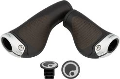 ERGON GP1 BioLeder Lenkergriffe Für Drehgriffschalter Einseitig
